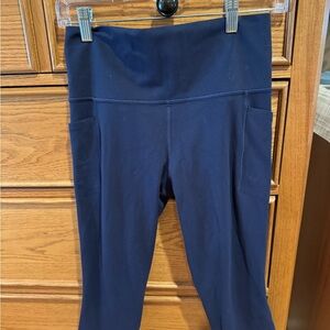 Athleta Blue Capri Leggings
